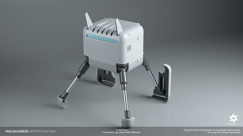 Mi Proyecto del curso: Introducción al modelado hard surface 2