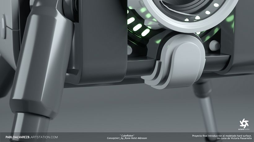 Mi Proyecto del curso: Introducción al modelado hard surface 3