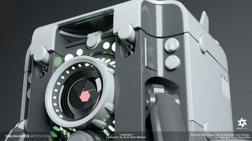 Mi Proyecto del curso: Introducción al modelado hard surface 3