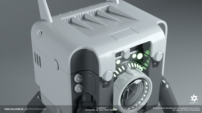 Mi Proyecto del curso: Introducción al modelado hard surface 4