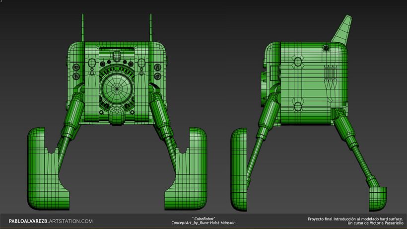 Mi Proyecto del curso: Introducción al modelado hard surface 5