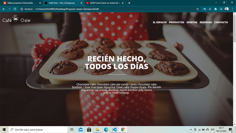 Mi Proyecto del curso: Introducción al Desarrollo Web Responsive con HTML y CSS 0