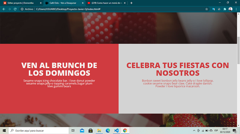 Mi Proyecto del curso: Introducción al Desarrollo Web Responsive con HTML y CSS 1