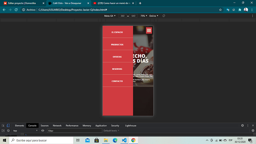 Mi Proyecto del curso: Introducción al Desarrollo Web Responsive con HTML y CSS 7