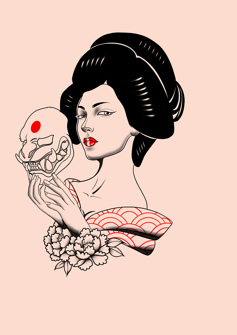 My project in Custom Tattoo Design with Procreate course 0