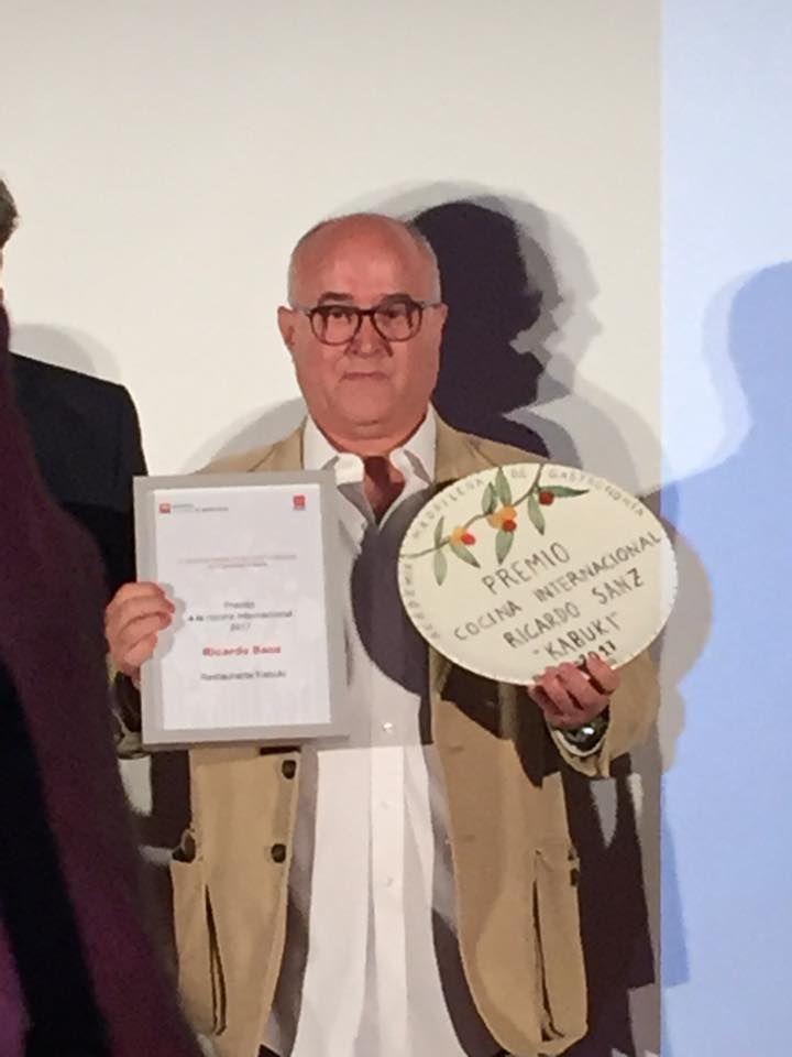 Premios de la academia de Gastronomia de Madrid . 2017. 2018.2019 4