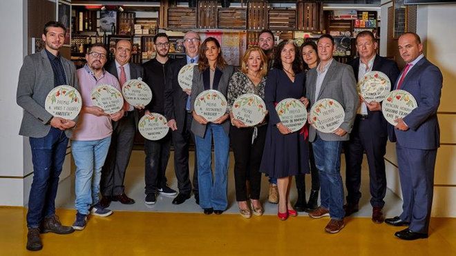 Premios de la academia de Gastronomia de Madrid . 2017. 2018.2019 5