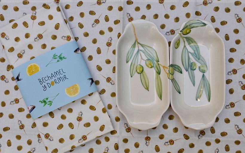 Colaboración con la marca de manteles Bechamel y Dormir  3