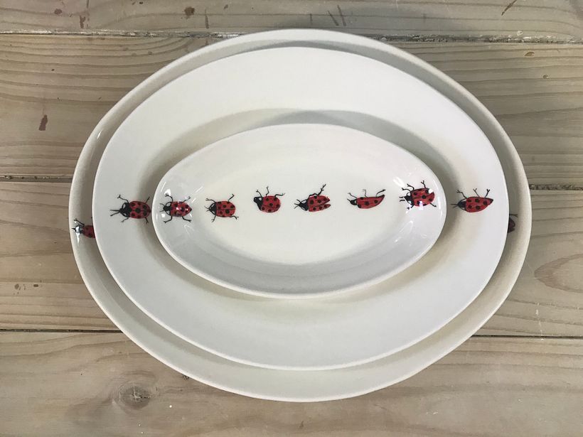 Vajilla Mariquitas - Cliente Particular 0