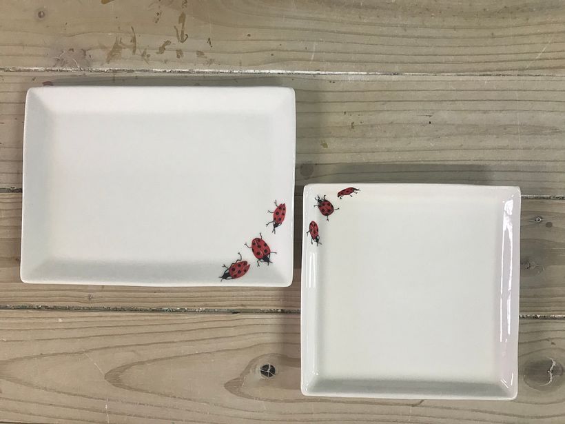 Vajilla Mariquitas - Cliente Particular 1