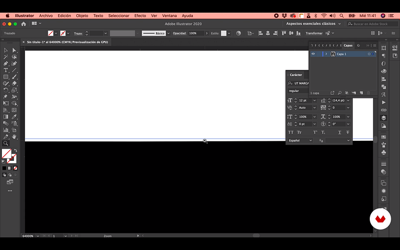 In Illustrator, it can be difficult to correctly align various points