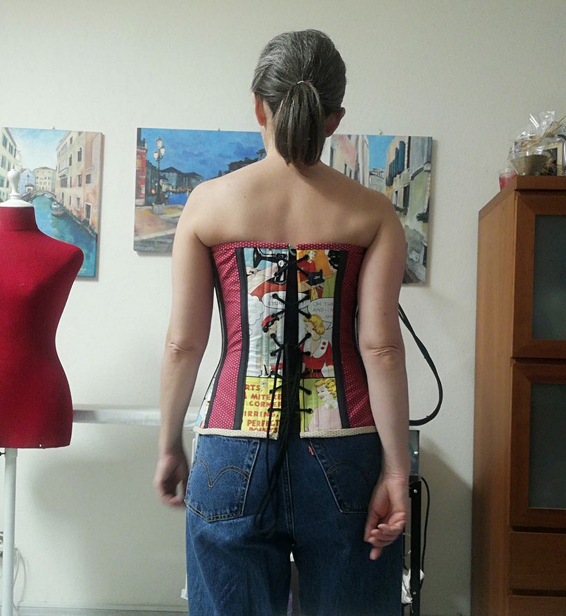 AUTENTICO CORSET CONFECCIONADO A MEDIDA