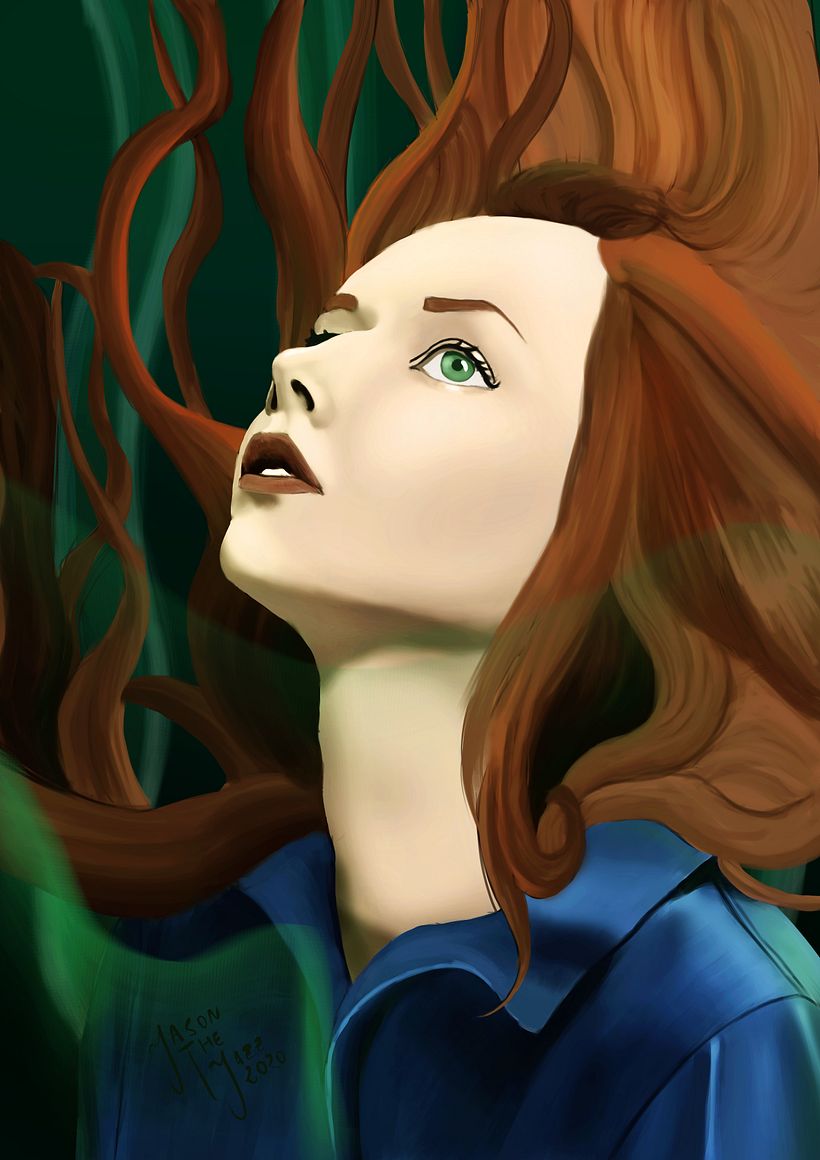 Meu projeto do curso: Retrato digital no Photoshop com um toque de fantasia -1