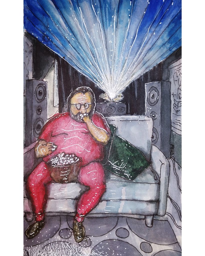 A modern cave painting 