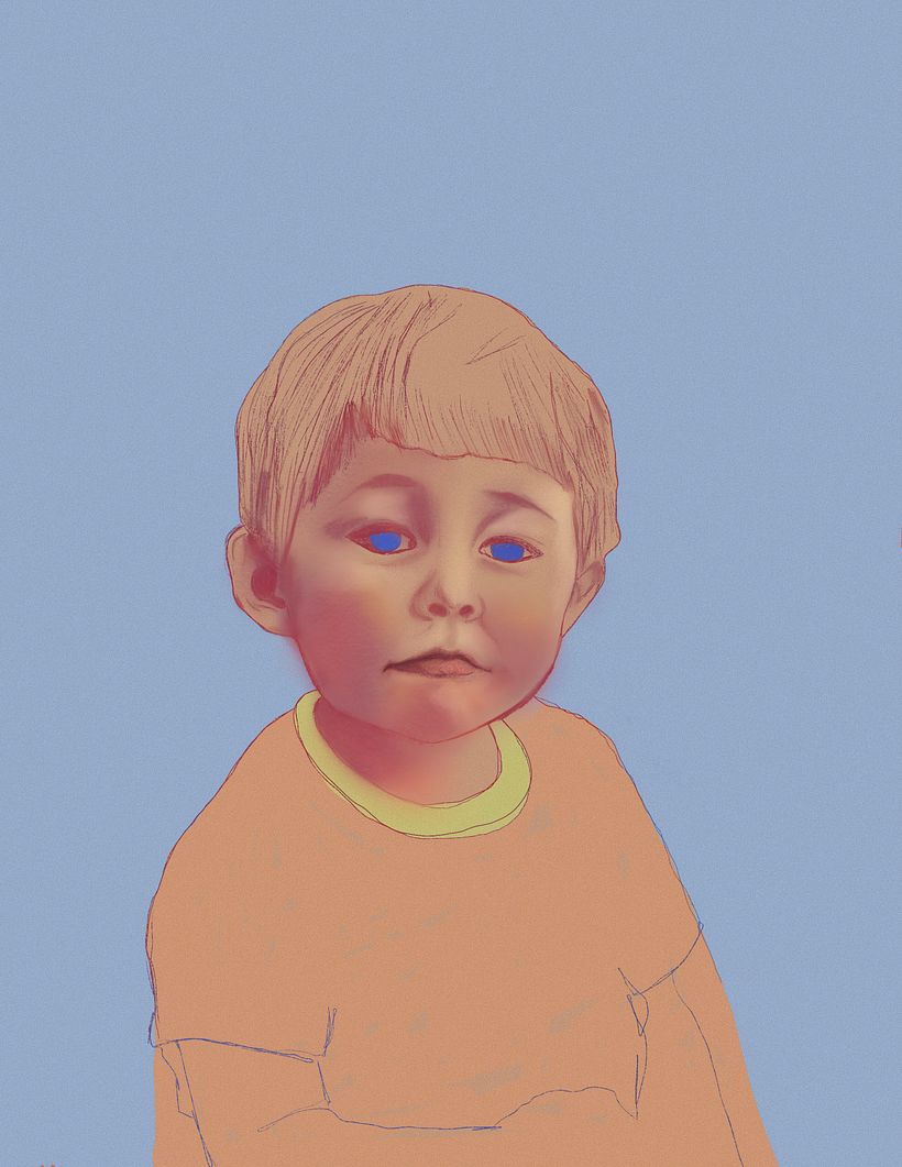 My project in Creative Portrait Illustration with Procreate course 1