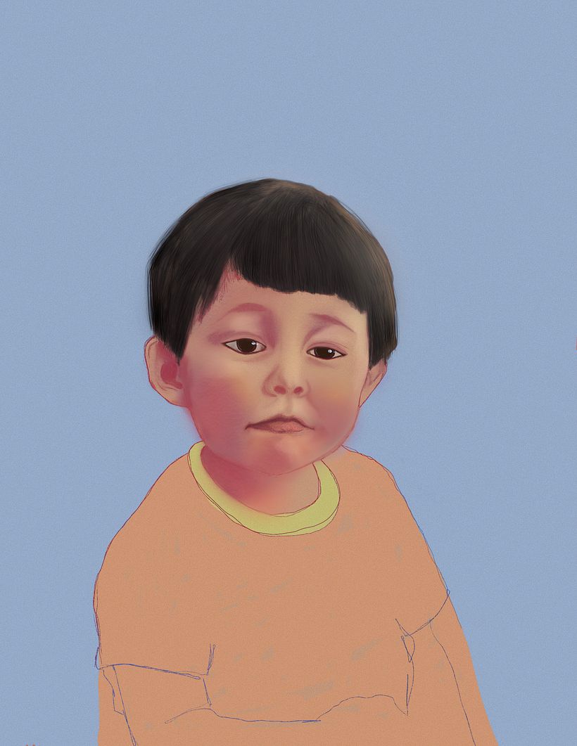 My project in Creative Portrait Illustration with Procreate course 2