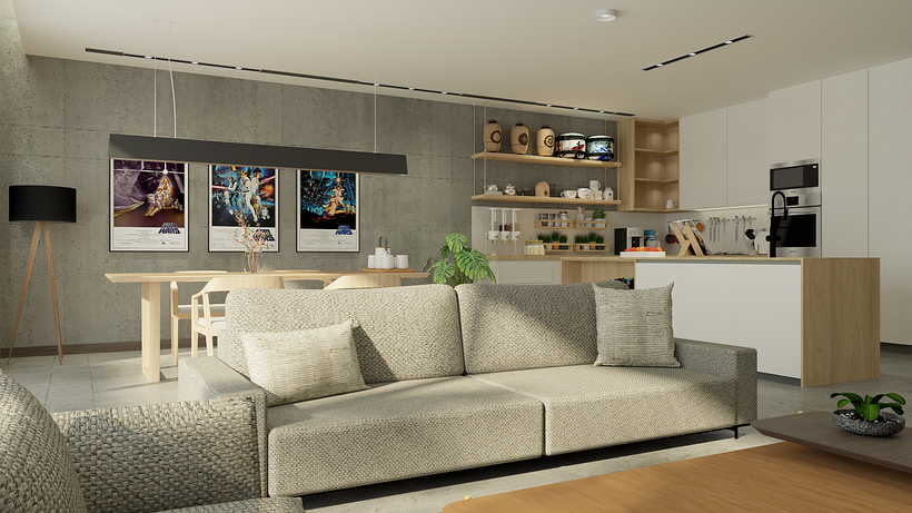 My project in Architectural Visualization 0