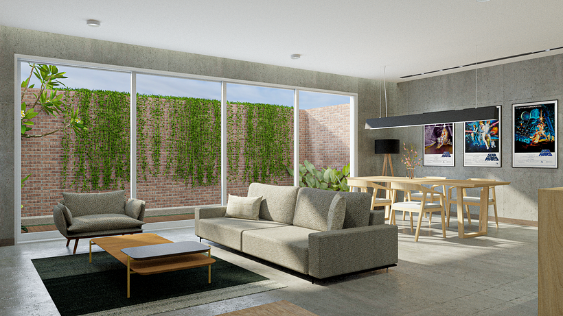 My project in Architectural Visualization 1