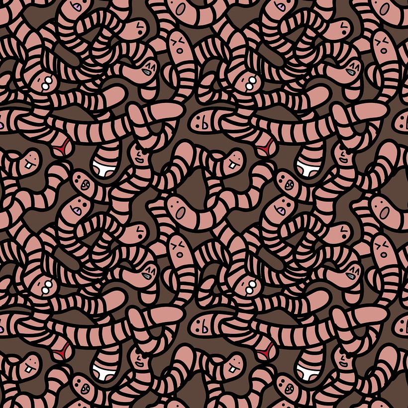 Pattern en muestra de 20*20cm