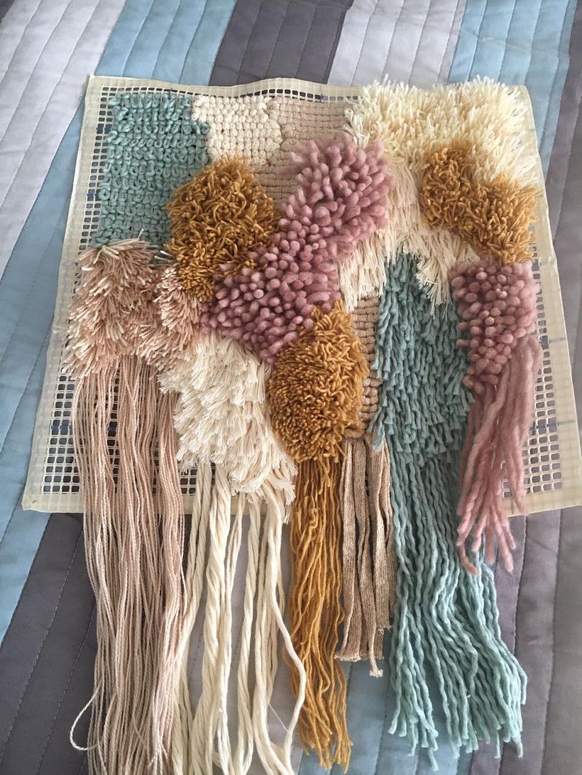 Mi Proyecto del curso: Introducción al latch hooking y locker hooking -1