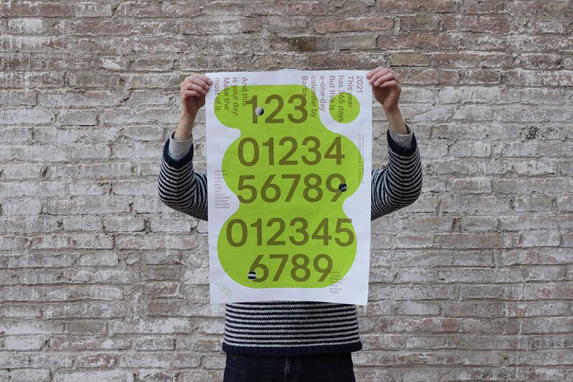 A-ONE-DAY CALENDAR 2021 2