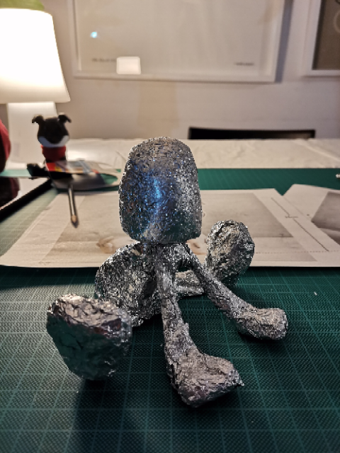 Mi Proyecto del curso: Creación de mi Art Toy el "Perro Washon Tito" 2