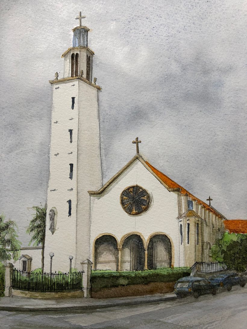 St. Brigid's Church, Marrickville, Sydney, NSW, Australia.