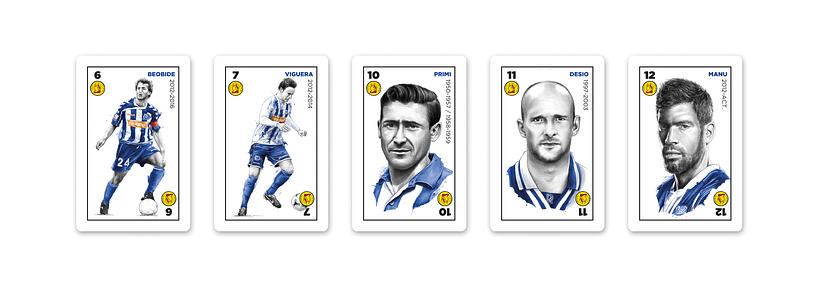 Deportivo Alavés x Naipes Fournier 11