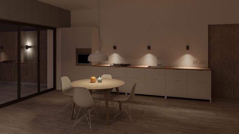 My project in Architectural Visualization with V-Ray Next for SketchUp course 0