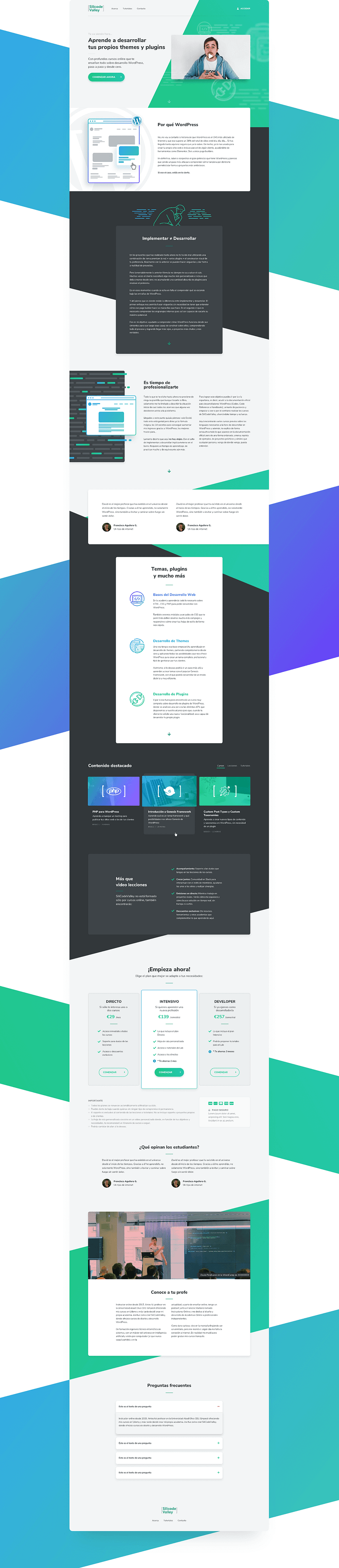 Silicode Valley Website Design 11