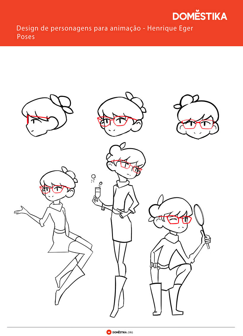 Meu projeto do curso: Design de personagens para animação com Photoshop 1