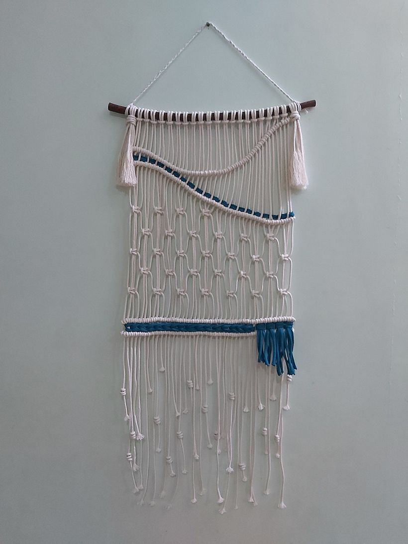 Meu projeto do curso: Macramê: nós básicos e complexos  0