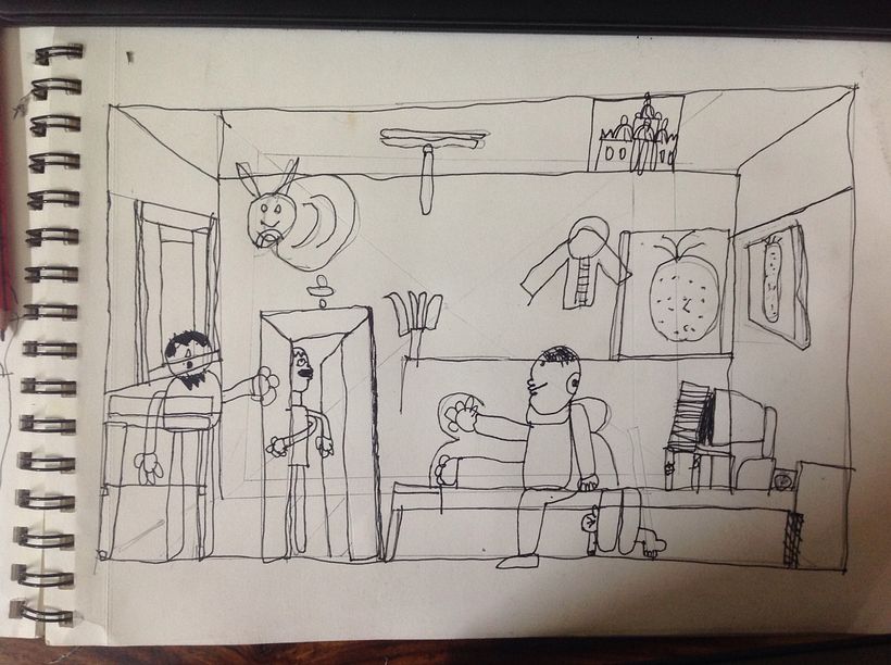 My project in The Art of Sketching: Transform Your Doodles into Art course 4