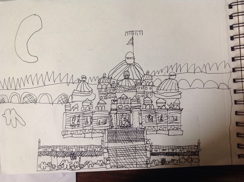 My project in The Art of Sketching: Transform Your Doodles into Art course 5