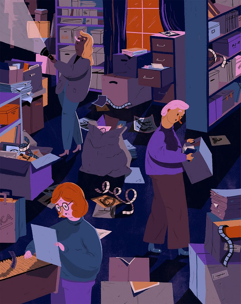 Editorial illustration: Fotografisk Tidskrift 0