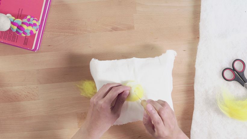 How to Make a Droplet with Needle Felting 8