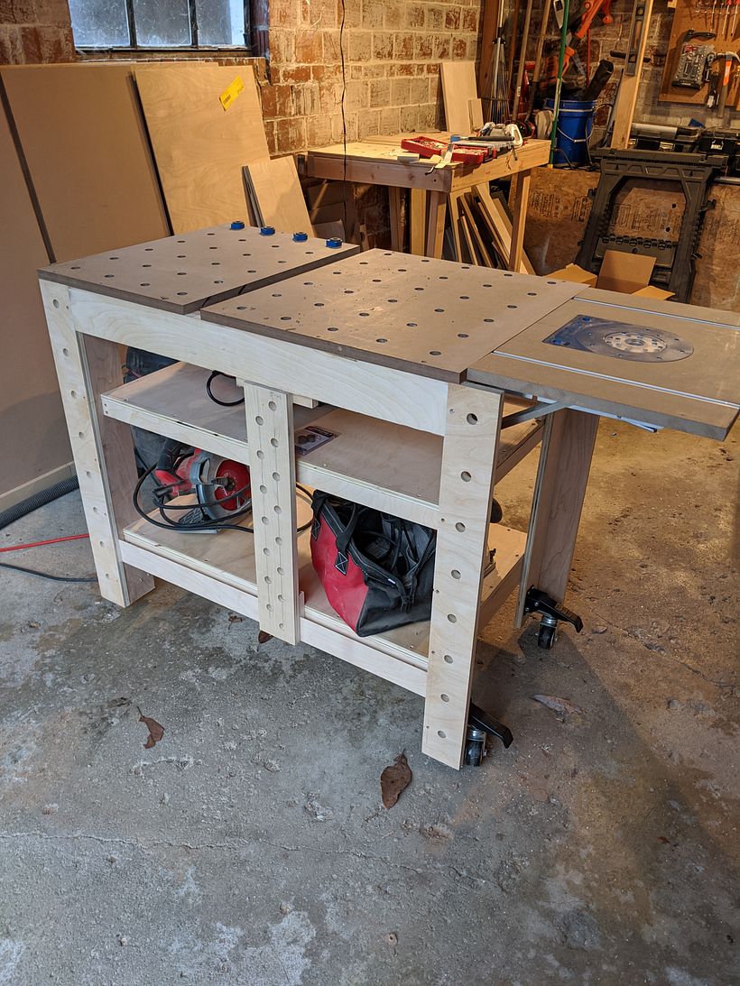 Woodworking Workbench -1