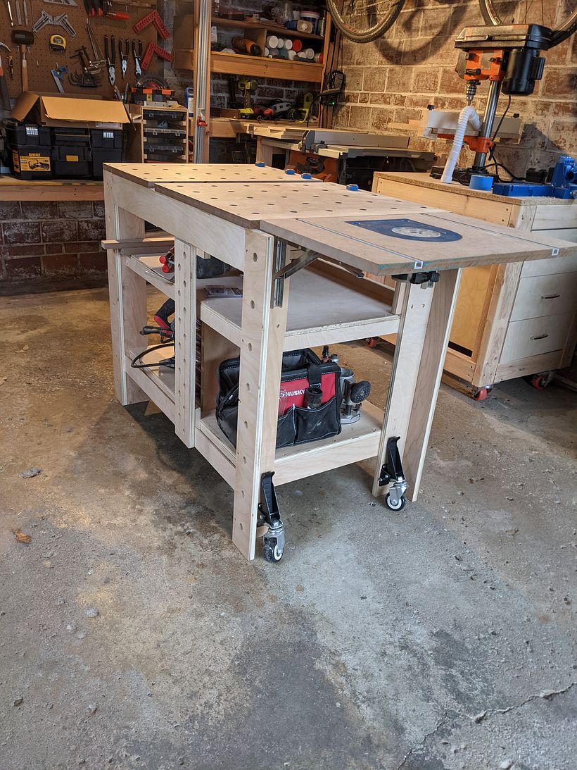 Woodworking Workbench 4