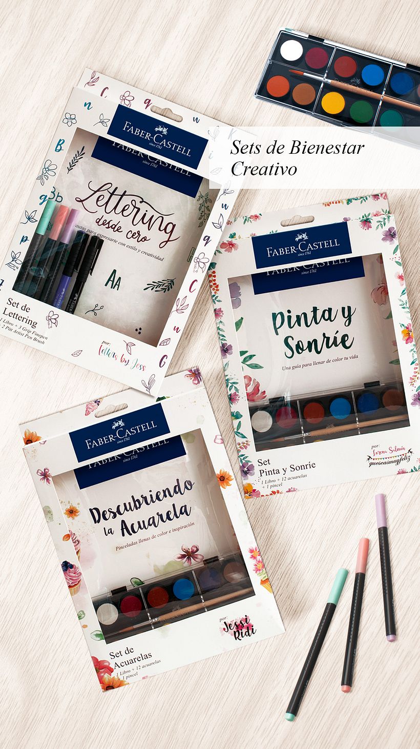 Set ¨Lettering desde cero¨ - Faber Castell 2