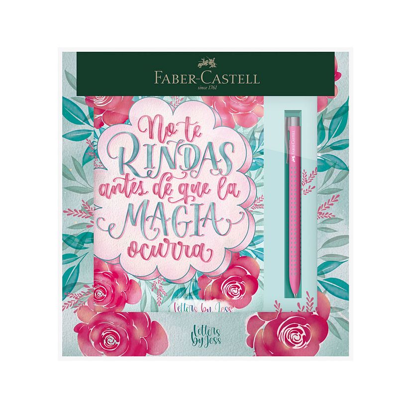 Diseño de libreta - Faber Castell 1