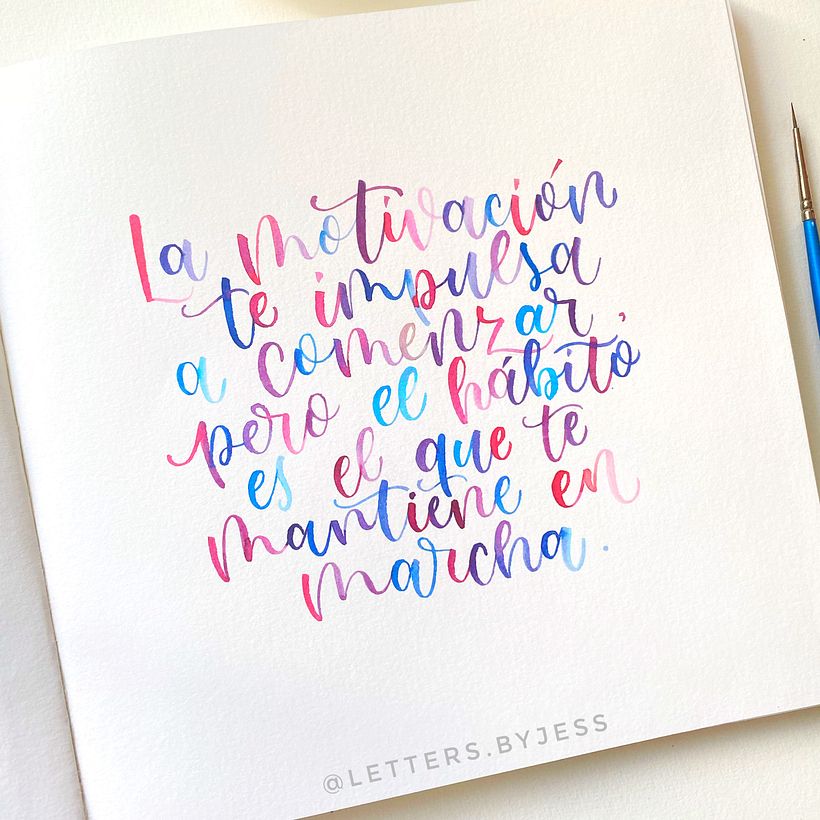 Colección: Letras con acuarelas  0