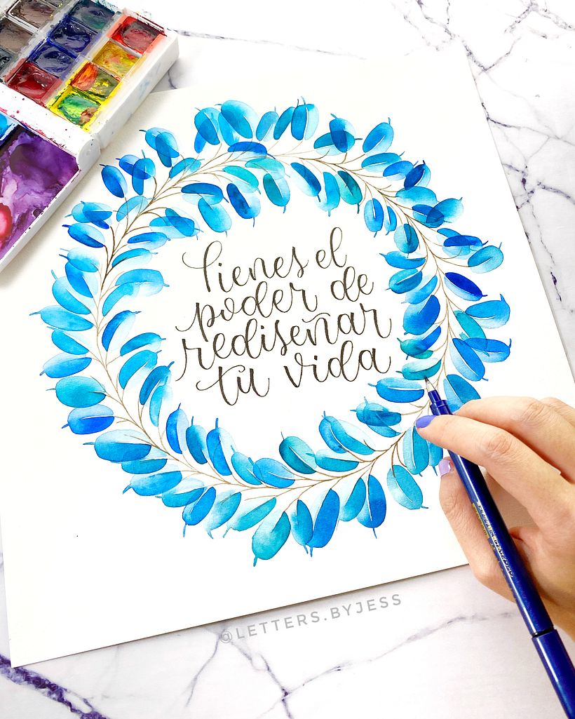 Colección: Letras y acuarelas botánicas  0