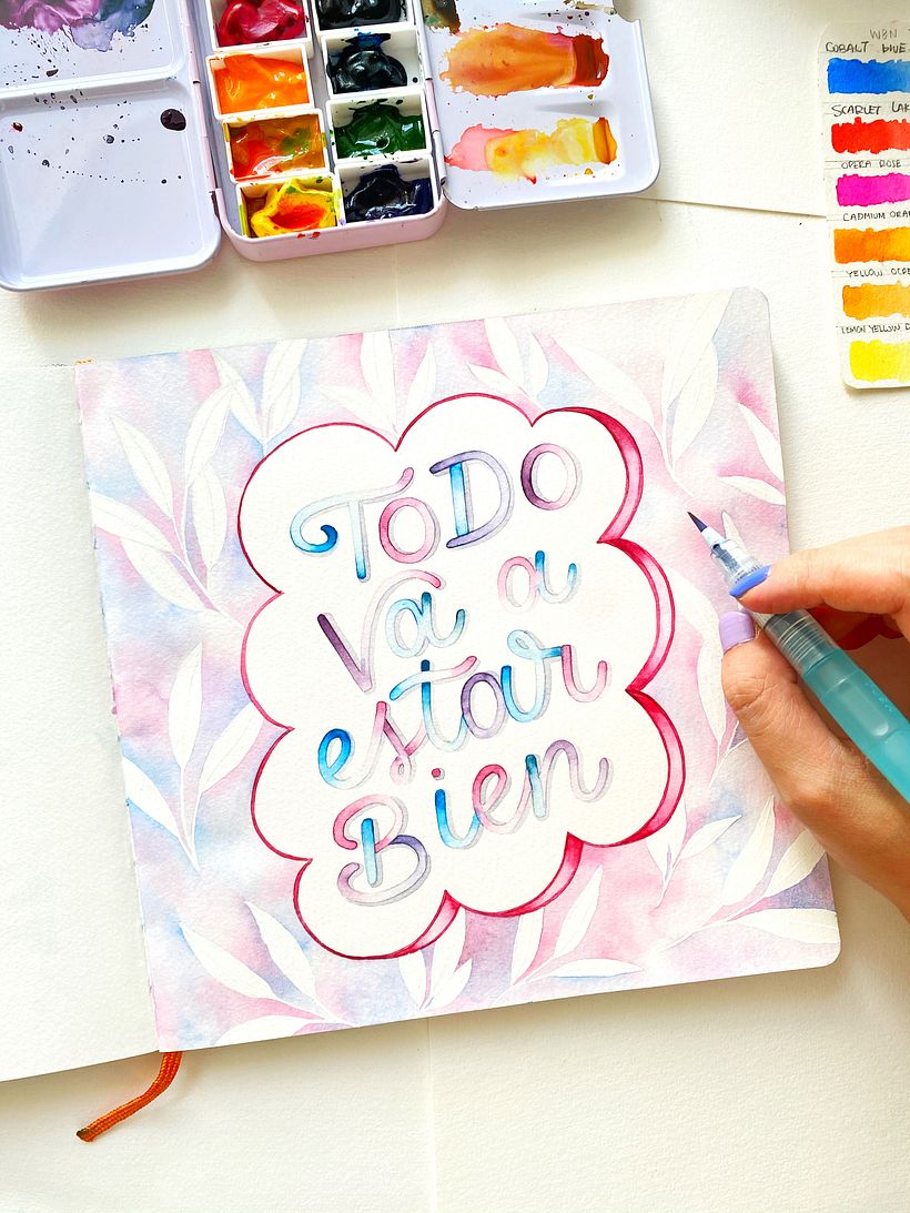 Colección: Letras y acuarelas botánicas  2