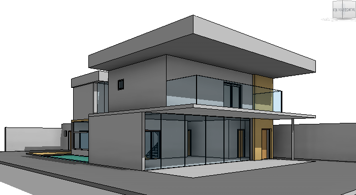 Meu projeto do curso: Projeto arquitetônico 3D e modelagem com Revit 1