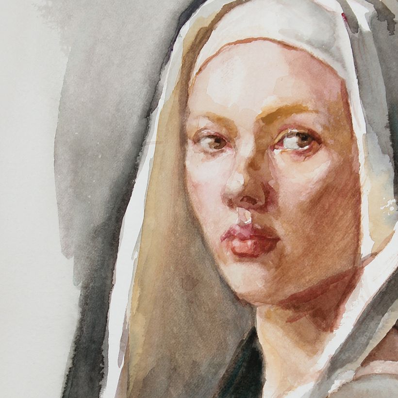 Scarlett. Detail.
