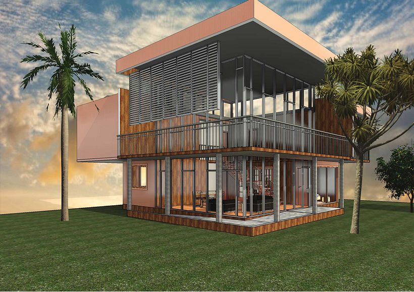 Mi Proyecto del curso: Diseño y modelado arquitectónico 3D con Revit 0