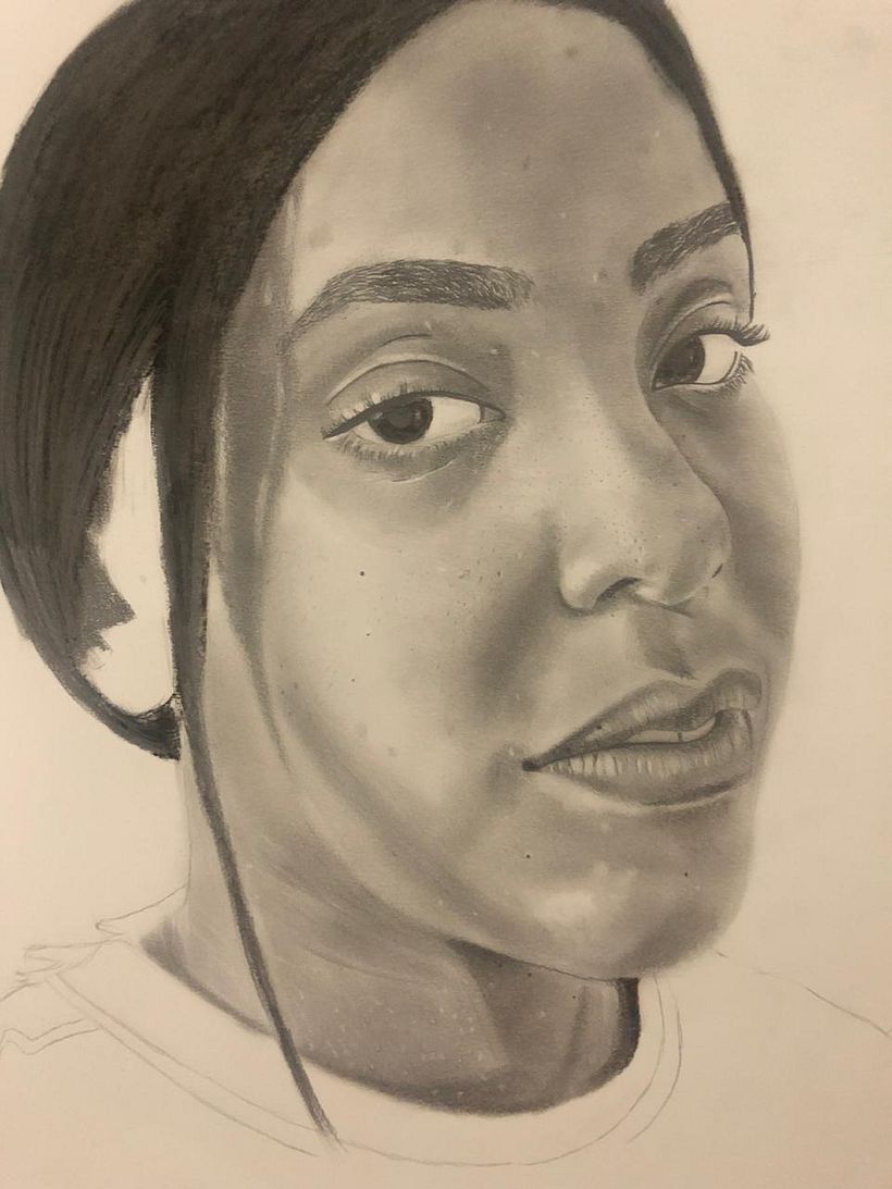 My project in Realistic Portrait with Graphite Pencil course 2
