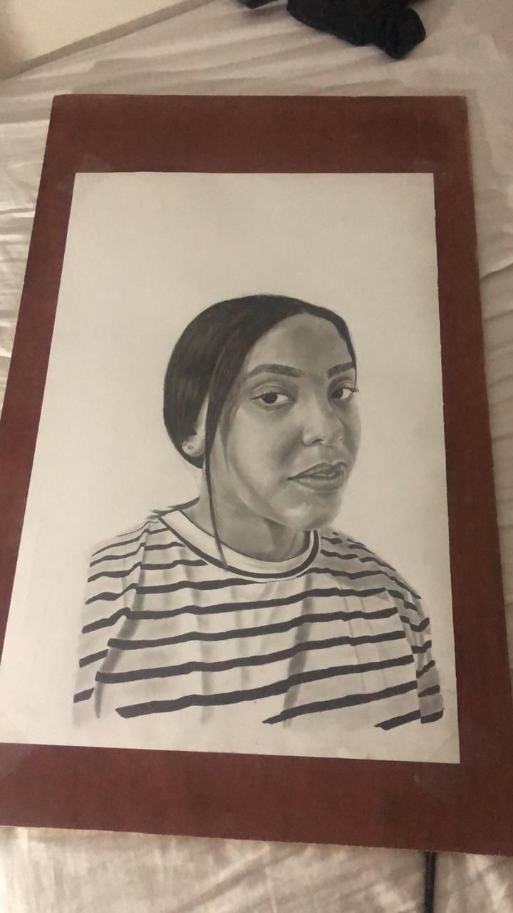 My project in Realistic Portrait with Graphite Pencil course 3