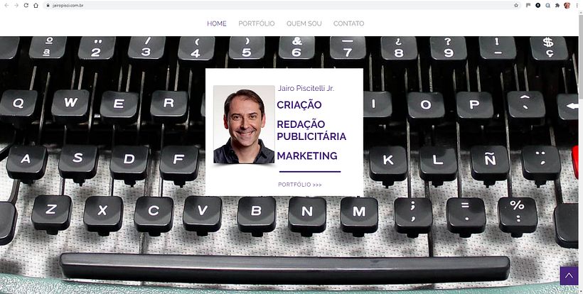 WEBSITE PESSOAL - www.jairopisci.com.br -1