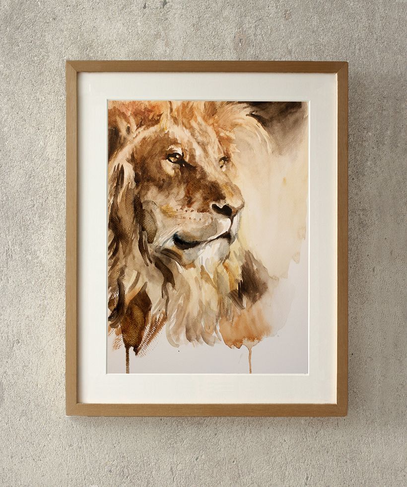 framed work